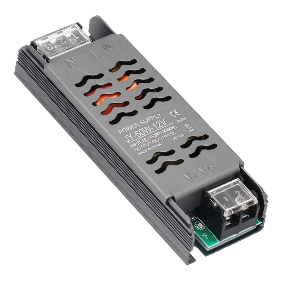 60W Led Power Supply Driver Dc12v Ac110-260V Input Light 8481326675608