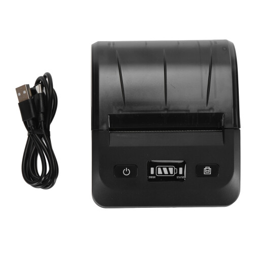 Portable 80mm Bluetooth Thermal Receipt Printer 2600mAh 1