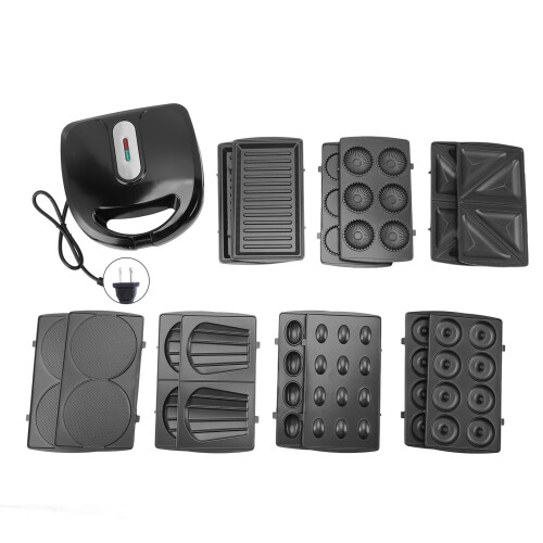 8-in-1 Breakfast Maker, 750W, 22.5x22x10.5cm, US Plug 2