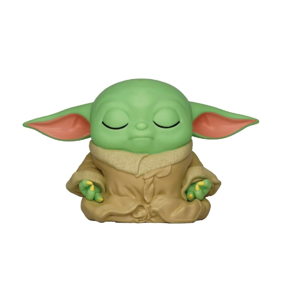 Star Wars The Mandalorian Grogu Meditation Pose Money Box