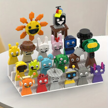 (XX11 12 03DiBan) 20-IN-1 Sprunki Figures Construction Block Set | Base Plate, Horror Music Game, Rhythmic Box, And Figure Bricks, Perfect Toys