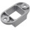10pcs Square Deck Railing Brackets 1.5'  1.5' Post Anchor Aluminum Alloy Post Flange Base 5