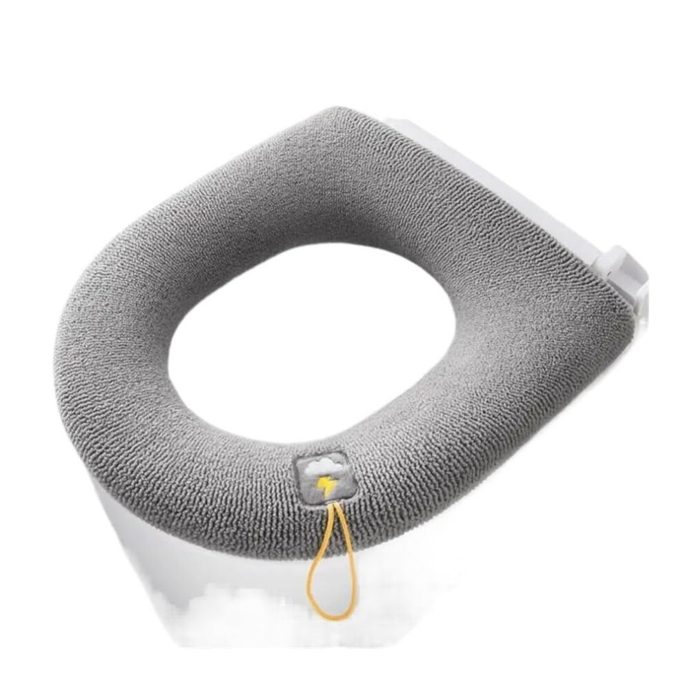 O-Shape Toilet Seat Bidet Covers Bathroom Toilet Seat With Handle Closestool Washable Soft Winter Warmer Mat Pad Cushion 477169021762