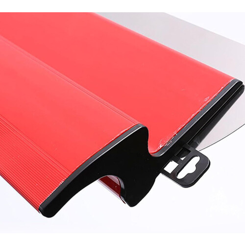 Paint Smears Guard Steel Wallpaper Scraper Putty Leveling Scraper Paint Application Guide Tool For Accurate Paint Edges 2