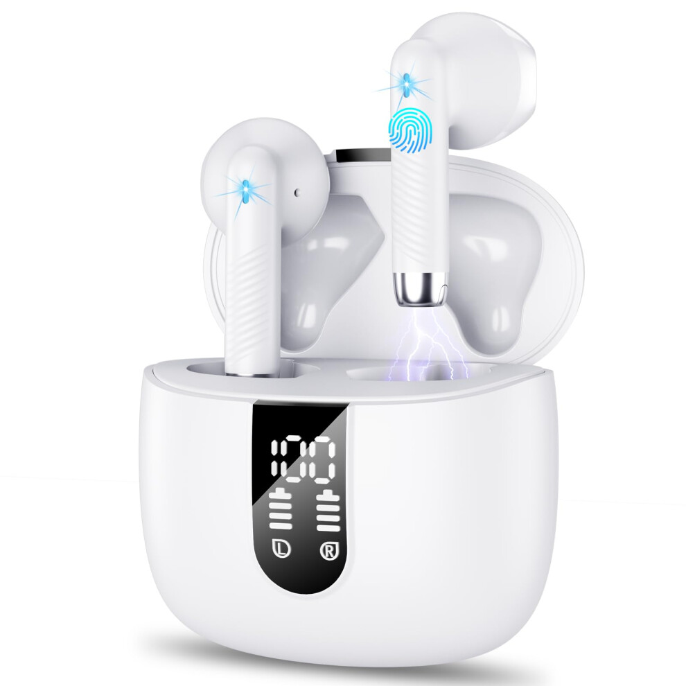 Wireless Earbud Bluetooth 5.3 Headphones With Clear Sound, 40H Playtime, Sport Earbud 477169022295
