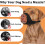 Pitbull Muzzle, Soft Muzzle for American Bully Bulldog Boxers Rottweilers, Anti Biting Guard 4