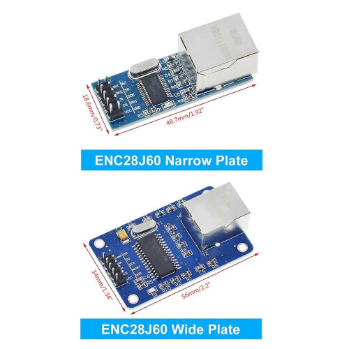 (As show, One size) High Performance- Ethernet LAN Network Module Crystal Oscillator 25MHZ Quality Material Made Narrow/Wide Module 2