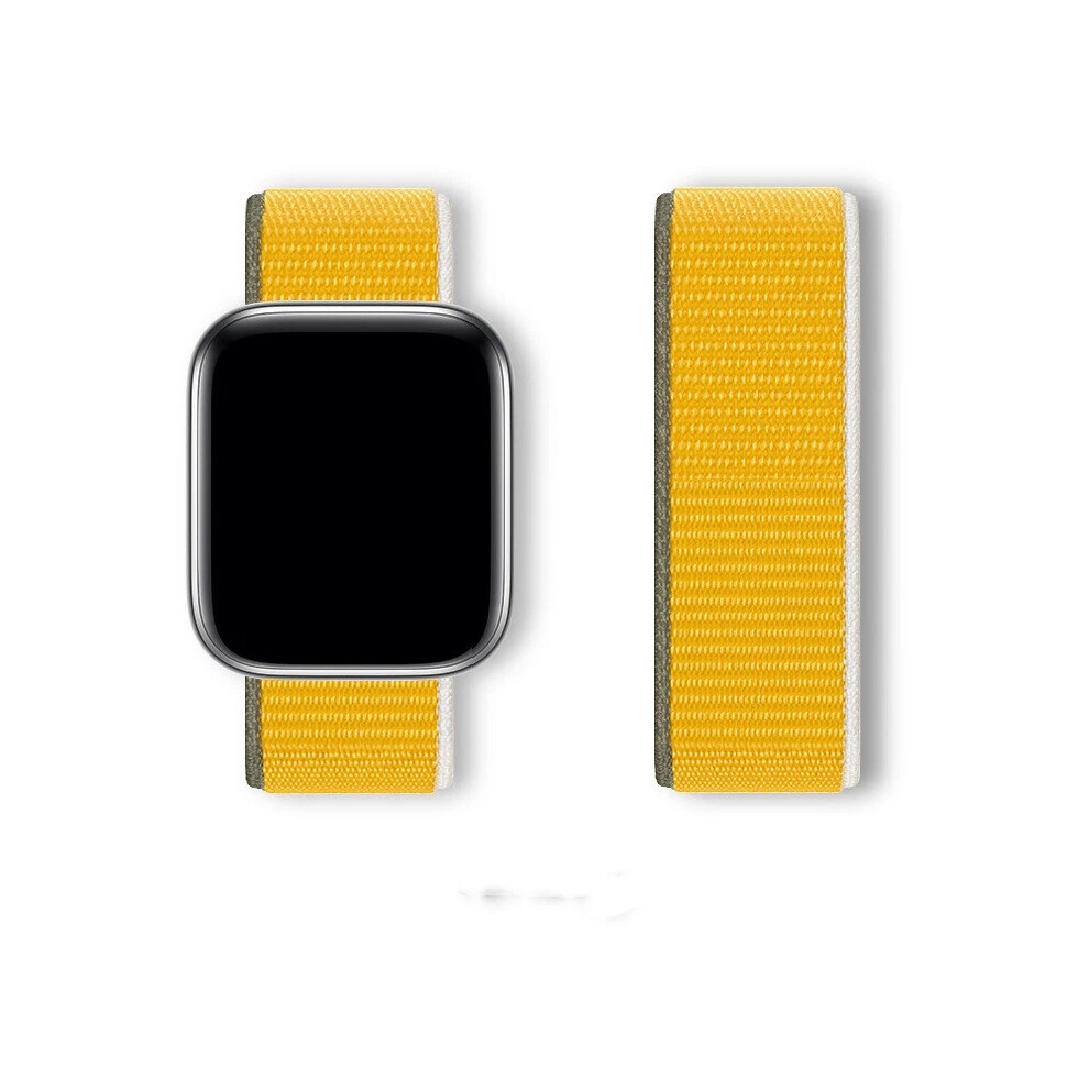 (Sunflower, 38/40/41/42Mm) For Apple Watch Strap Nylon Sport Loop Woven Band Series 7 6 5 4Se 38 40 44 45Mm 6963793983292