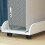Desktop PC Tower Under The Table Rack Drag Plate Bottom Bracket 2