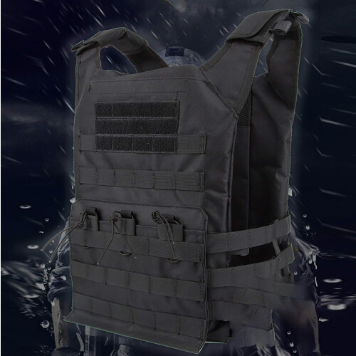 Tactical Molle Vest Breathable Combat Training Vest 1000D Oxford Cloth 1