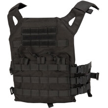 Airsoft - Matrix Level-1 Tactical Vest with Integrated Mag Pouches (Color: Black)