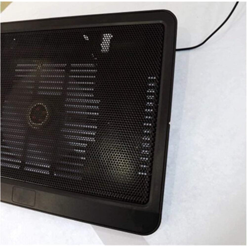 Thin Laptop Cooling Pad Adjustable Stand Notebook Ventilation Fan USB Computer Bracket Cooler Easy to Place and Remove 1
