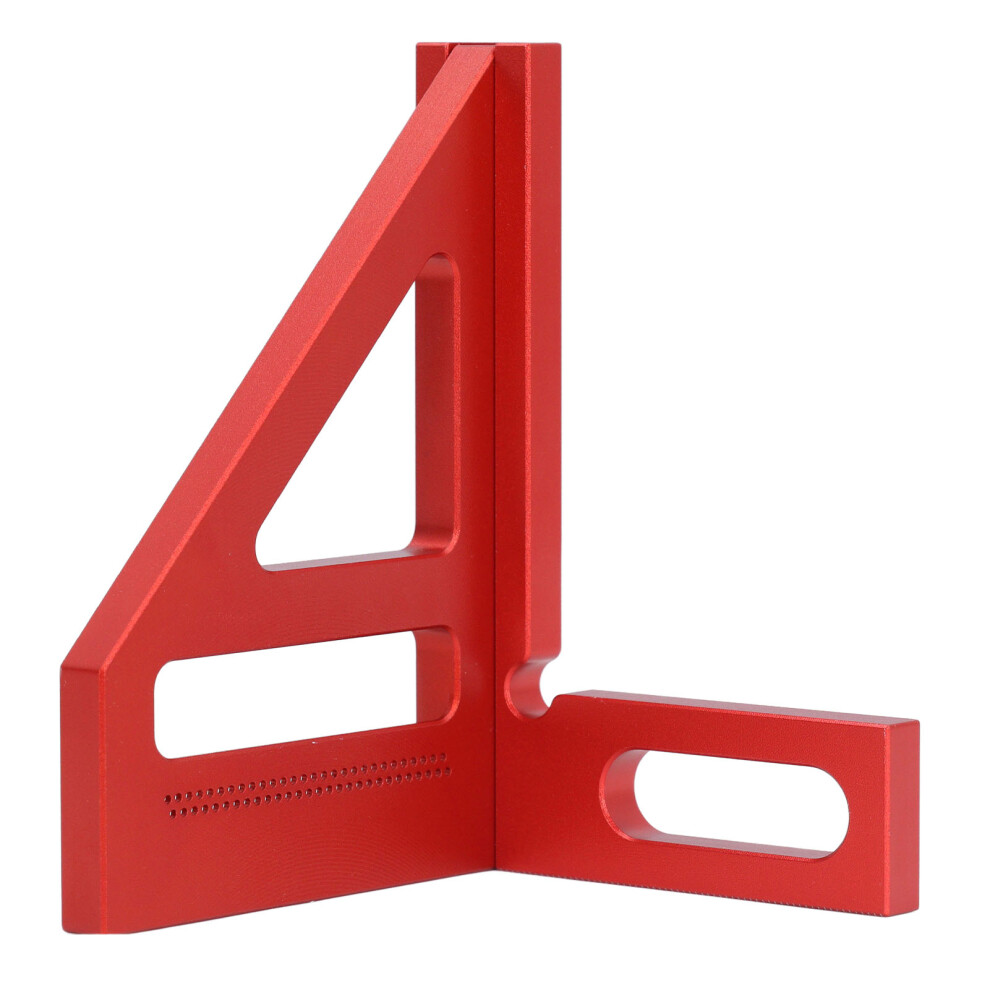 3D Multi Angle Aluminum Alloy Measuring Ruler 112X85x79mm 7681326698138
