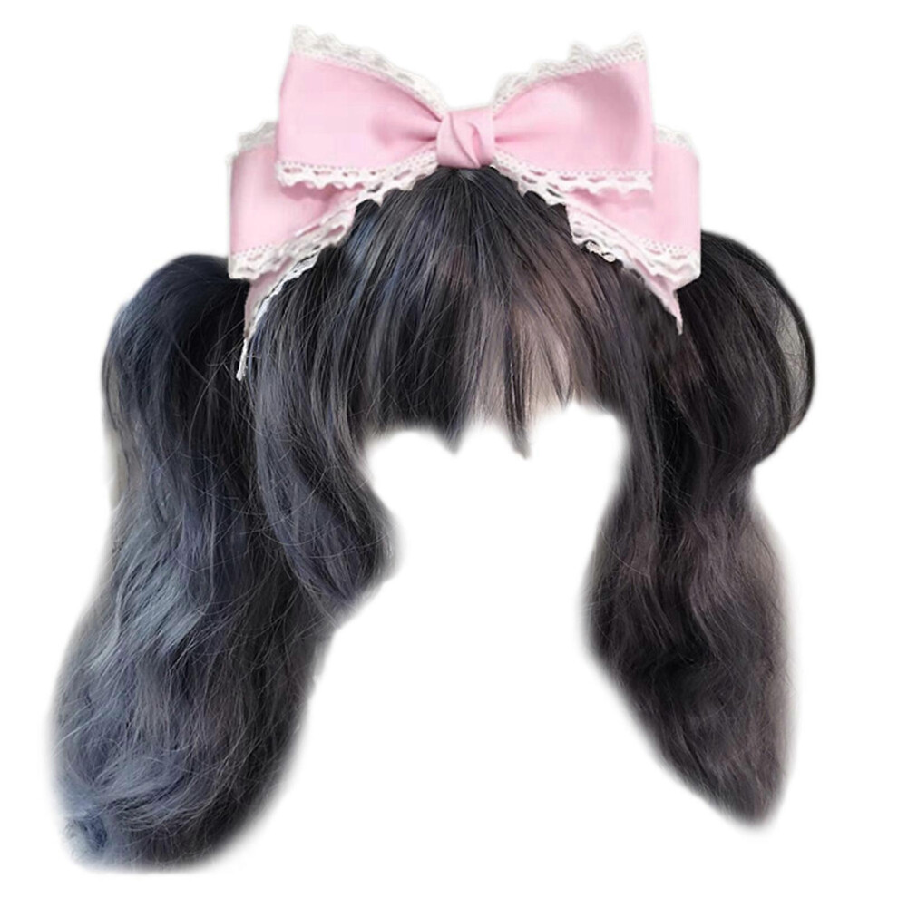 (, One Size) Bowtie Hair Clip Bows Barrettes Big Bows Hair Clip Bows Hairpin Lolit Hair Clip Bowknot Hair Clip Bows Hair Accessories Pink