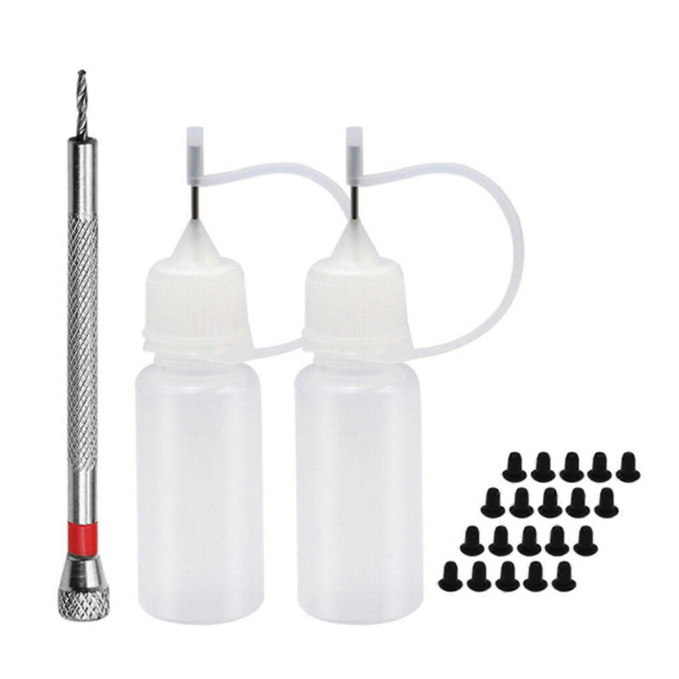 (As show, One size) Jewelry Craft Hand Pin Hole Drill Rotary Jewelers Burs Drilling 1.6mm Mini Precise Hand Twist Drill Punching Tool