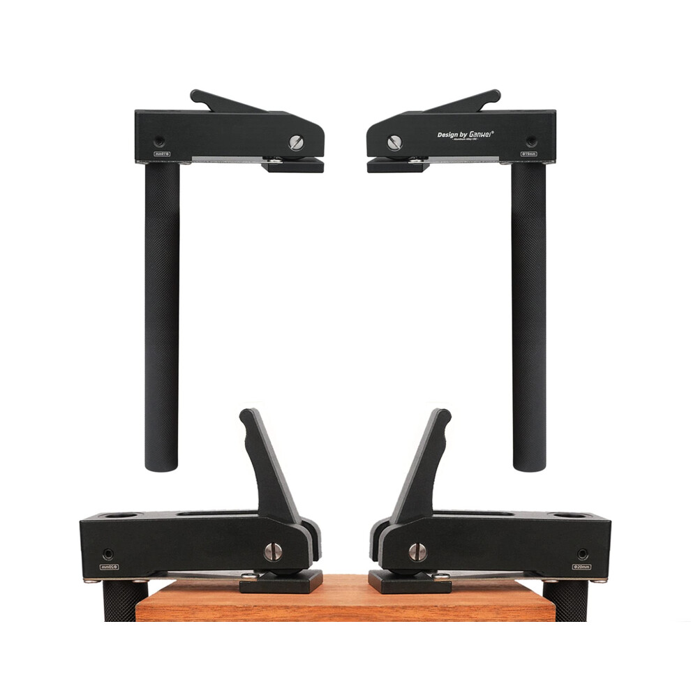 2 Pack Large Mft Bench Holdfast Woodworking Tools, 20Mm Desktop Quick Acting Hold Down Clamp 477169026811