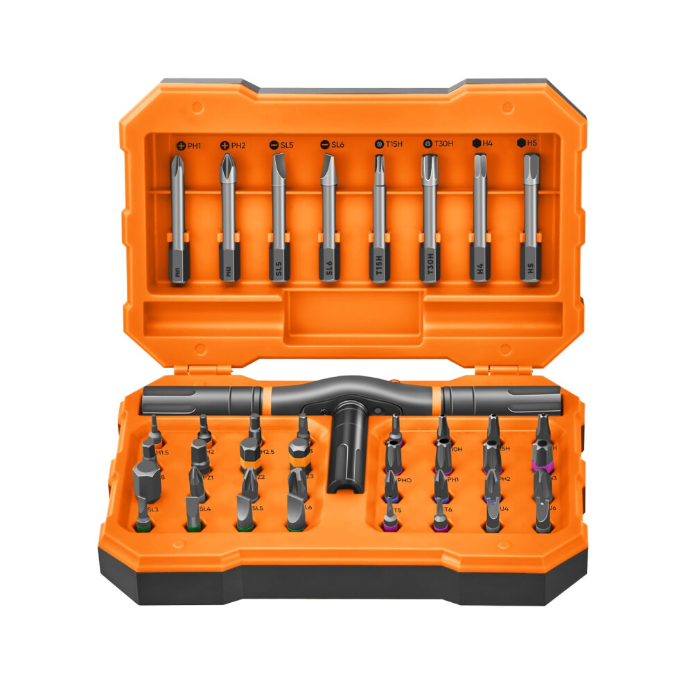 42 In 1 Magnetic Screwdriver Set, Ratcheting Screwdriver Set, Versatile Ratchet Handle 477169026842