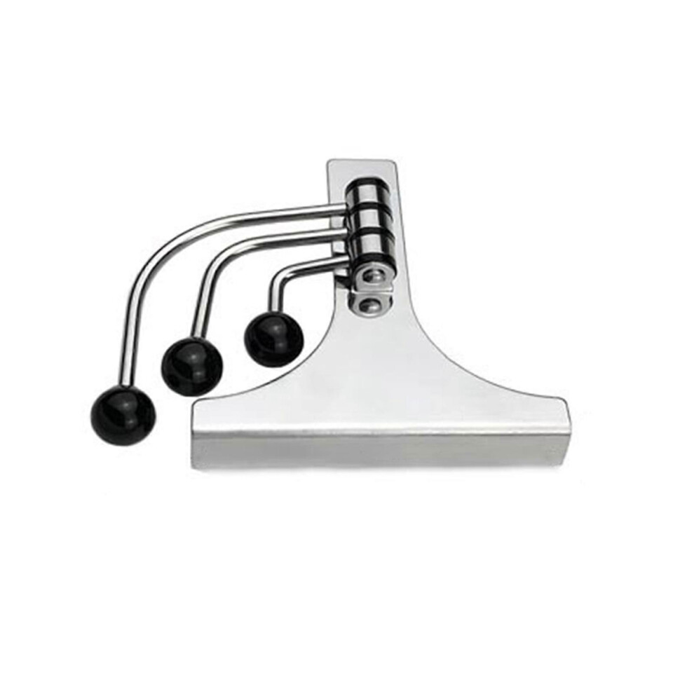 (As show, One size) Over Door Hooks Rotatable Hooks Utensil Holder Multi-purpose Towel Coat Clothes Hanger Door Drying Rack Punch-free  S