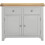 Seconique Windsor 2 Door 2 Drawer Sideboard Grey Oak with dovetail joints Fully Assembled 2