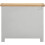 Seconique Windsor 2 Door 2 Drawer Sideboard Grey Oak with dovetail joints Fully Assembled 5