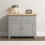 Seconique Windsor 2 Door 2 Drawer Sideboard Grey Oak with dovetail joints Fully Assembled 7