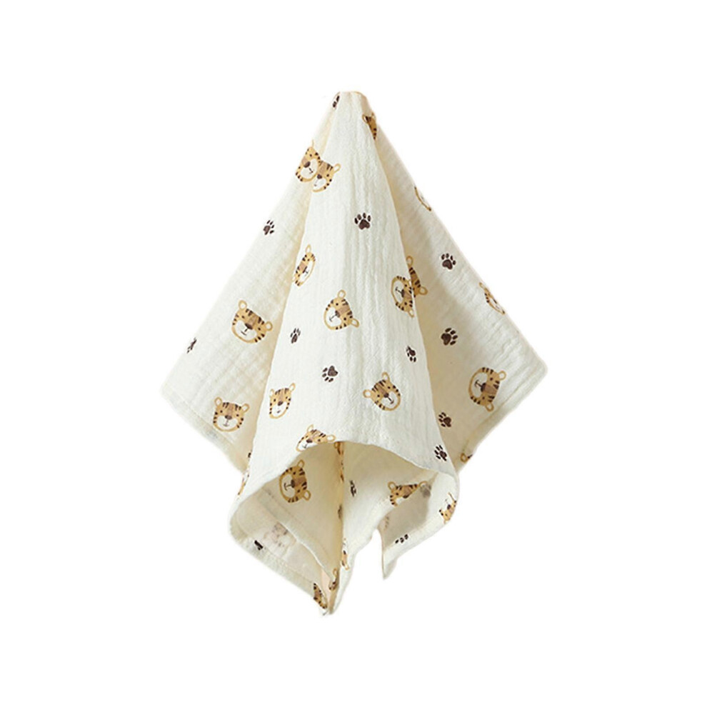 ( Bear, One Size) Infant Soothe Towel Mood Appease Bib Rattle Teether Security Blanket For Baby Unisex Multiuse Handkerchief For Newborn Brown