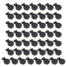 (As show, One size) 20-50pcs Sun-Shade Net Clip Sunshade Net Fixing Clip Greenhouse Shade Cloth Fabric Fix Clamp Plastic Grommet Fence Hook