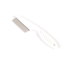Pet Comb Cat Dog Metal Head Hair Lice Comb Fine Toothed Flea Flee Handle For Pet Use Scalp Brush 2Pcs White