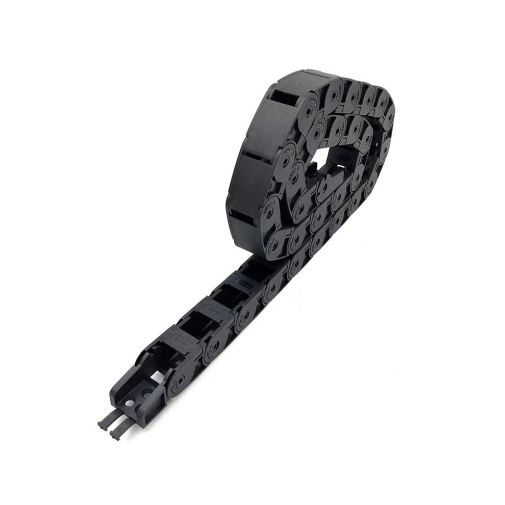 Industrial Equipment 1 Meter 18 Series Wire Carrier Cable Drag Chain Semienclosed Towline Cnc Router 477169029256