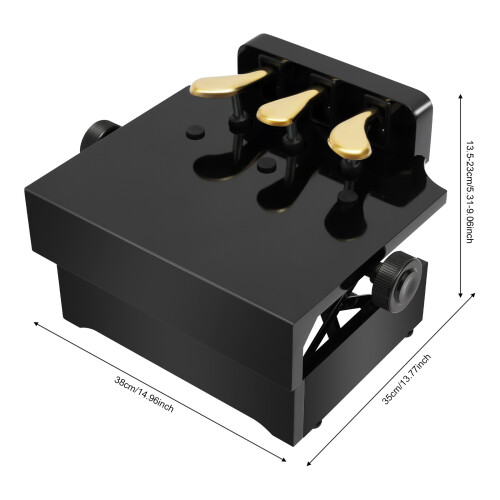 Metal Pedal Extender for Vertical/Electronic/Grand Piano,Adjust Height 1