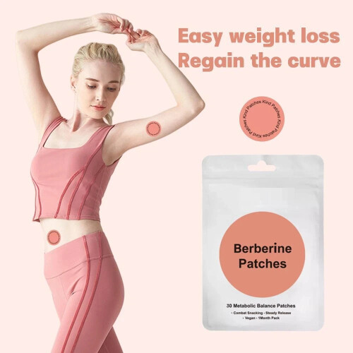 30 tablets Berberine Slimming Patches: Portable Weight Loss Solution 1