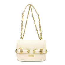 (White) Retro fashionable and fashionable shoulder bag crossbody bag