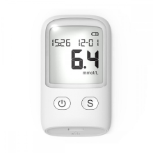 Misuratore di emoglobina, tester di emoglobina, kit per il test dell'emoglobina, glucometro per misurare la glicemia, 50 strisce reattive +