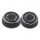 1 Pair Car Audio Volume Knob Cover for Porsche Cayenne Macan 1