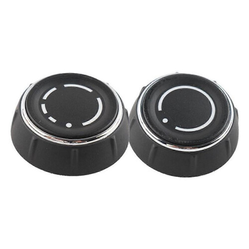 1 Pair Car Audio Volume Knob Cover for Porsche Cayenne Macan