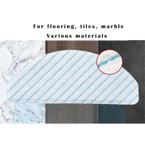 12pcs Disposable Mopping Pads for Ecovacs T8/T8+ 2