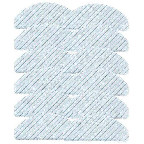 12pcs Disposable Mopping Pads for Ecovacs T8/T8+