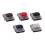 70pcs Kailh Low Profile Choc Switch 1350 RGB for Keyboard Red 2