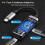 USB C Splitter with Charger USB C Splitter 1 in 2 Out Audio Headphone 5