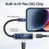 USB C Splitter with Charger USB C Splitter 1 in 2 Out Audio Headphone 4