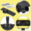 Floor Nozzle Set for Karcher SC2 SC3 SC4 SC5,Replacement Floor Nozzle 5
