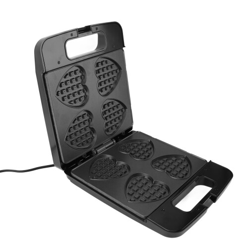 1400W Heart Shaped Waffle Maker EU Plug 4 Waffles 220V