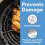 For Instant Vortex 6QT Air Fryer Replacement Grill Tray Protector 3