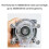 DC 24V Peristaltic Pump Large Flowrate Liquid Dosing Pump 3000ml/Min 5