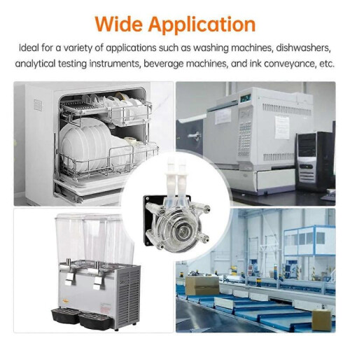 DC 24V Peristaltic Pump Large Flowrate Liquid Dosing Pump 3000ml/Min 2