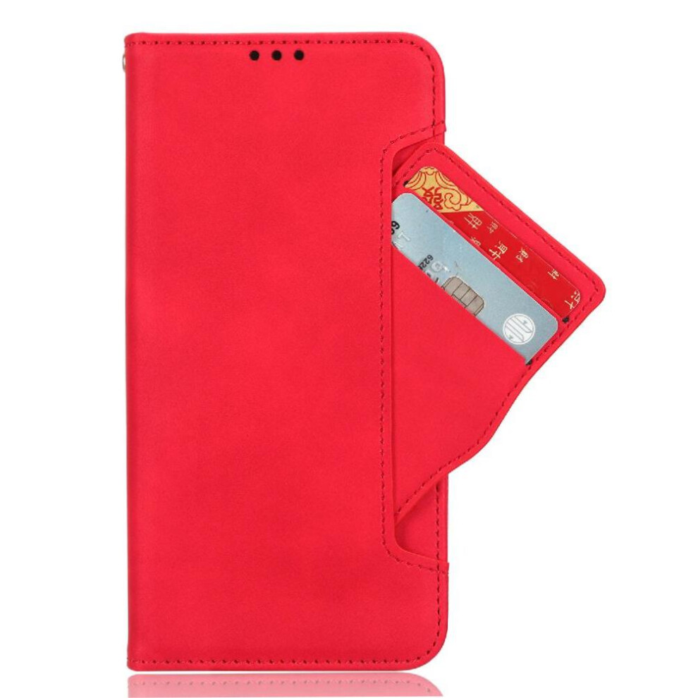 (Red) Compatible Case For Samsung Galaxy Z Fold7 Accurate Incision High Quality Kickstand Function Unique Red 764563069163