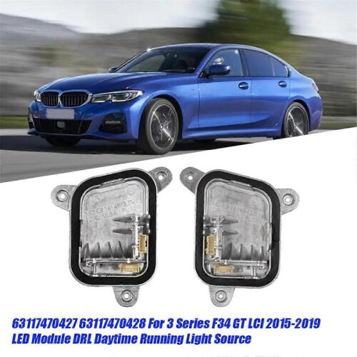 1Pair 63117470427 for 3 Series F34 15-19 Headlight LED Module Control 2