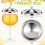 6 Pcs Stainless Steel Wine Glass Covers Cup Covers Wine Glass Covers 3