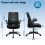 ELFORDSON ELFORDSON Mesh Office Chair Executive Computer Fabric Gaming Work 3