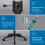 ELFORDSON ELFORDSON Mesh Office Chair Executive Computer Fabric Gaming Work 10